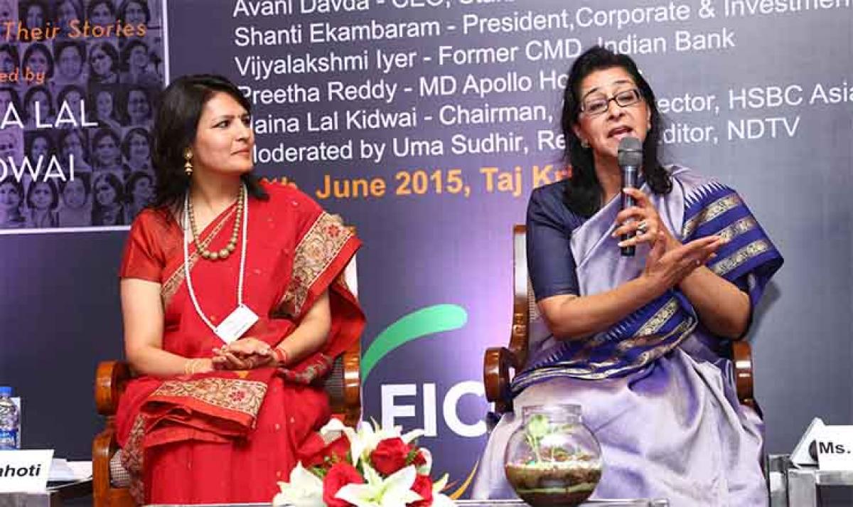 Rekha Lahoti, author Naina Lal Kidwai